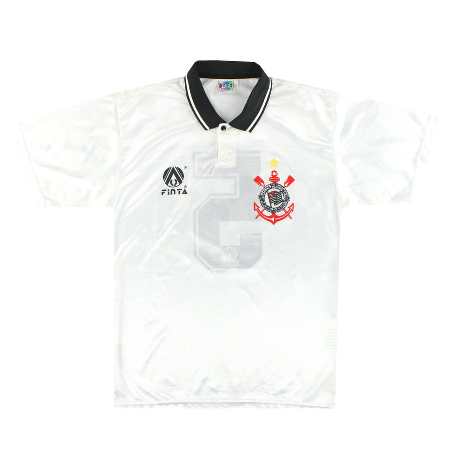 Camiseta Local Corinthians Finta 1991 #5 L