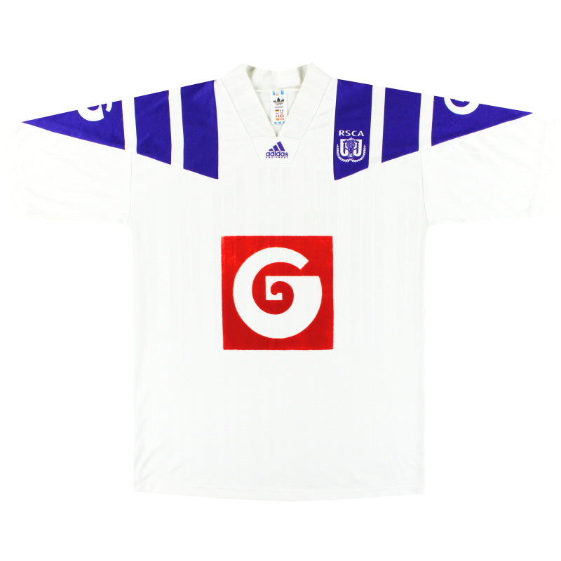 Camiseta de casa adidas del Anderlecht 1992-93 - Talla XL