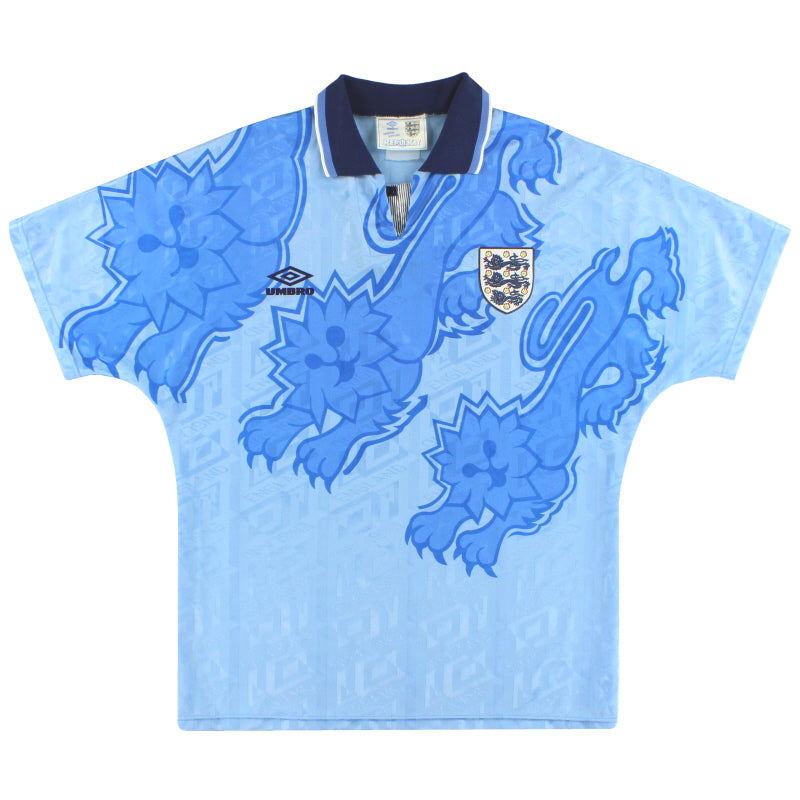 Camiseta Umbro Tercera de Inglaterra 1992-93 XXL