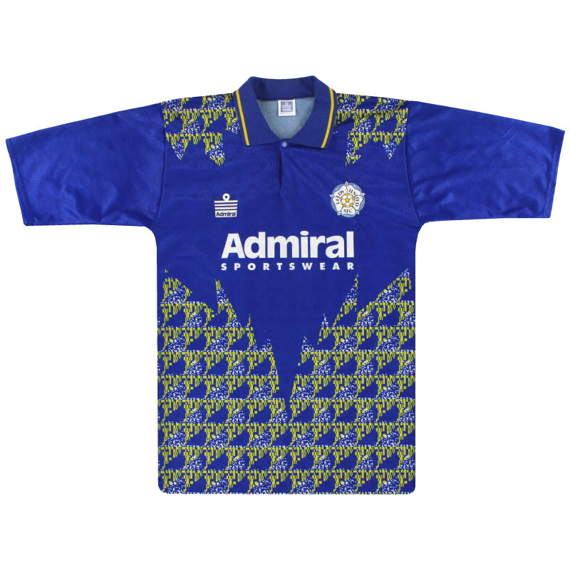 Camiseta de visitante Leeds Admiral 1992-93 M