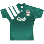 Camiseta de visitante adidas Centenary del Liverpool 1992-93 Talla M