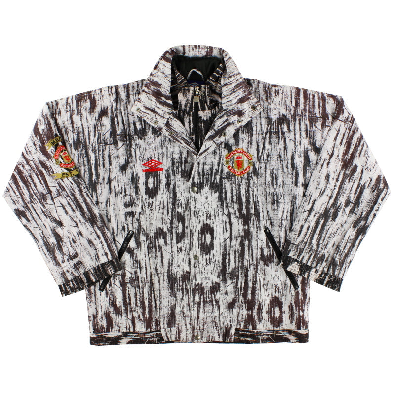 Chaqueta de presentación Umbro Woven Manchester United 1992-93 Talla L