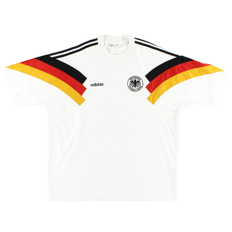 1992-94 Alemania adidas Camiseta de algodón G/EG