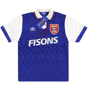 Camiseta de casa Umbro del Ipswich 1992-94 *NUEVA EN CAJA* L