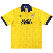 Camiseta de visitante Umbro de la Lazio 1992-94 Talla XL