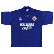 1992-94 Leicester Fox Leisure Camiseta Local M