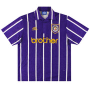 1992-94 Manchester City Camiseta Visitante Umbro XL