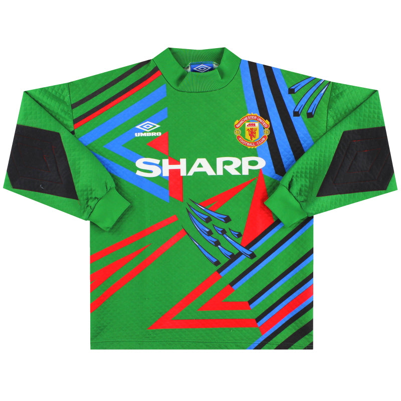 Camiseta de portero del Manchester United 1992-94 #1 Talla S