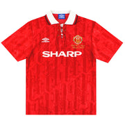 1992-94 Manchester United Umbro 'Champions' Camiseta Local S