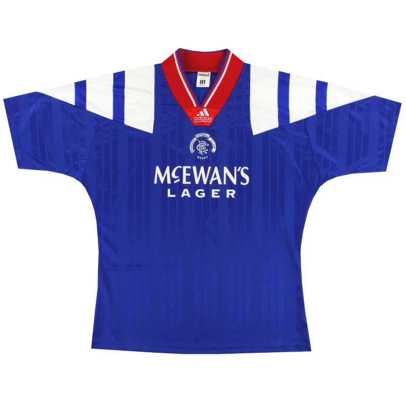 Camiseta de local del Rangers adidas 1992-94 M/L