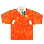 1992-94 Camiseta de la Equipación Local de Holanda Lotto Manga Larga *con etiquetas* XL