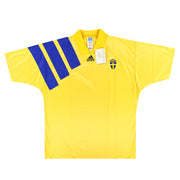 1992-94 Suecia adidas Camiseta Local *con etiquetas* XL