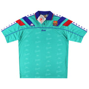 Camiseta de visitante Kappa del Barcelona 1992-95 *Nueva con etiquetas* XL