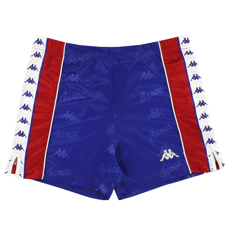 1992-95 Barcelona Kappa Pantalones Cortos de Casa Talla S