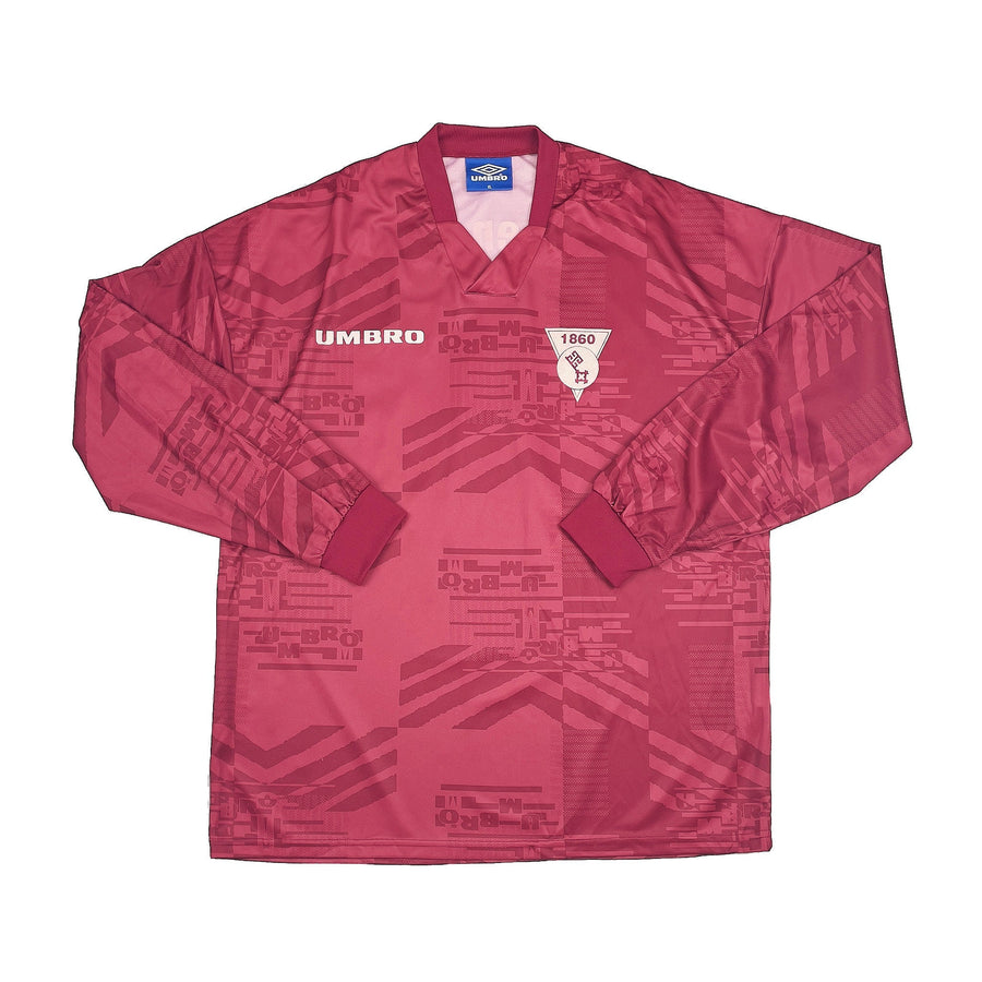 1992 Bremen 1860 Camiseta Local Manga Larga #16 (XL) Umbro