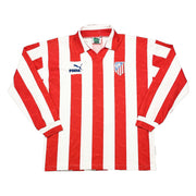 Camiseta de casa Puma de manga larga del Atlético de Madrid 1992/93 (M)
