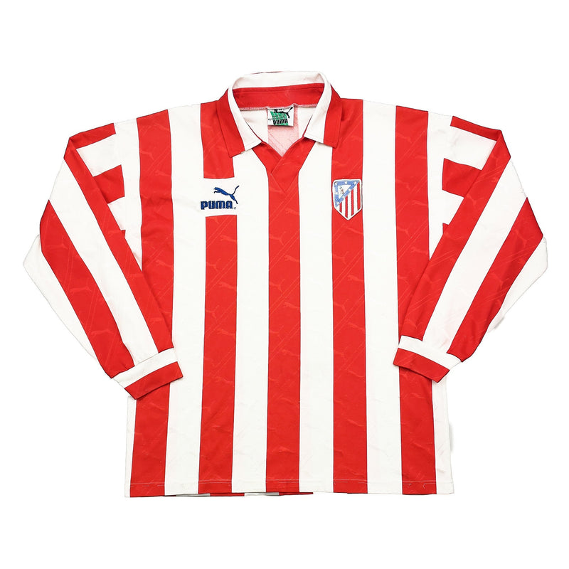 1992/93 Atletico Madrid L/S Home Shirt (M) Puma
