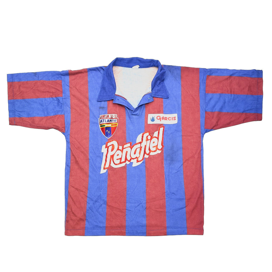 Camiseta de local de Atlante de 1992/94 #20 *emitida para partido* (M) Garcis