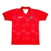 Camiseta de local Diadora de Bélgica 1992/94 (XL)