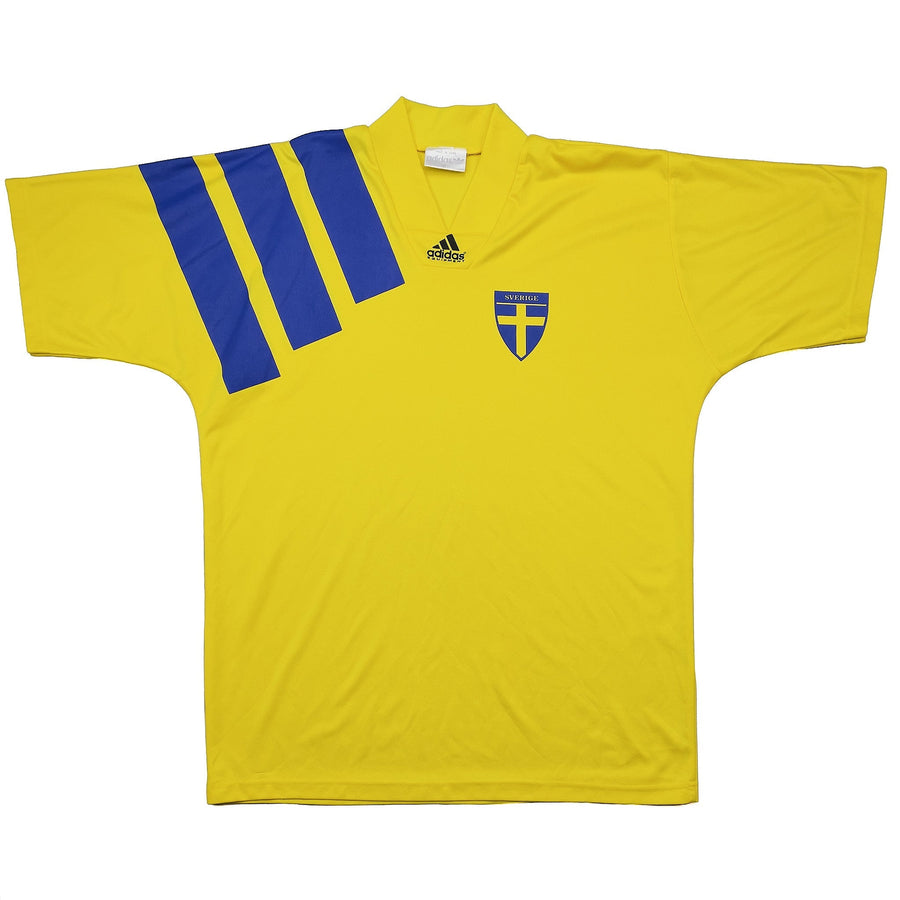 Camiseta de local de Suecia 1992/94 (XL) Adidas
