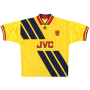 1993-94 Arsenal adidas Camiseta Visitante L