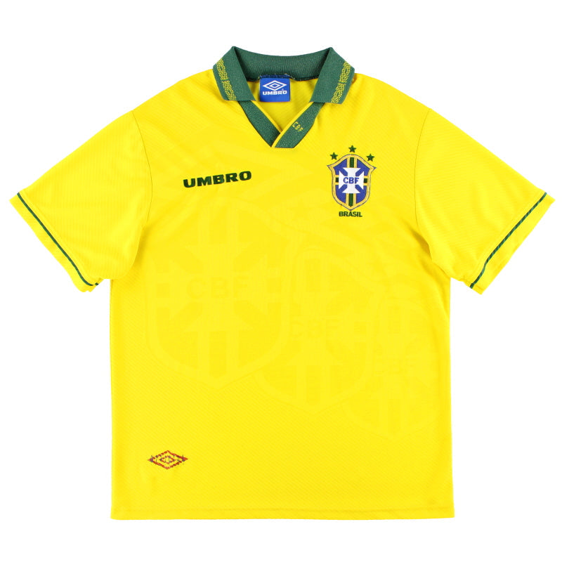 Camiseta Umbro Titular Brasil 1993-94 XL