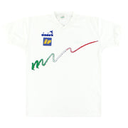 Camiseta de entrenamiento Diadora de Italia 1993-94, versión jugador L