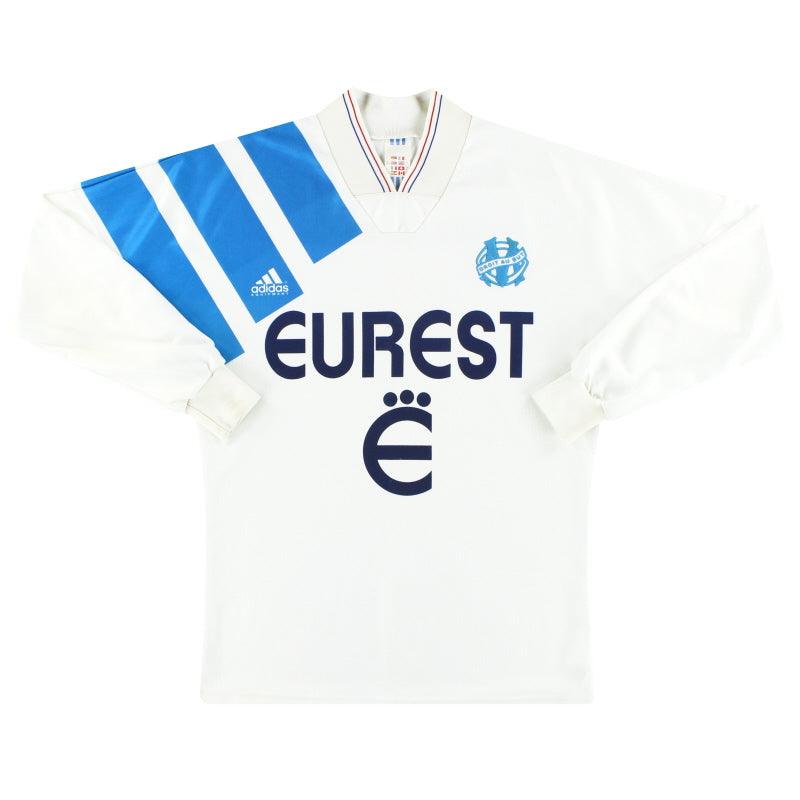 Camiseta Local Manga Larga adidas Olympique de Marsella 1993-94