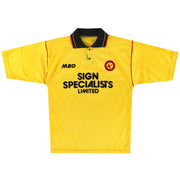 Camiseta Walsall tercera equipación 1993-94 Talla S