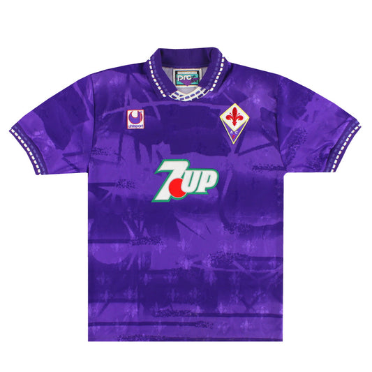 1993-94 Fiorentina Uhlsport Home Shirt L