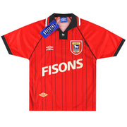 Camiseta Umbro visitante del Ipswich 1993-95 *con etiquetas* M
