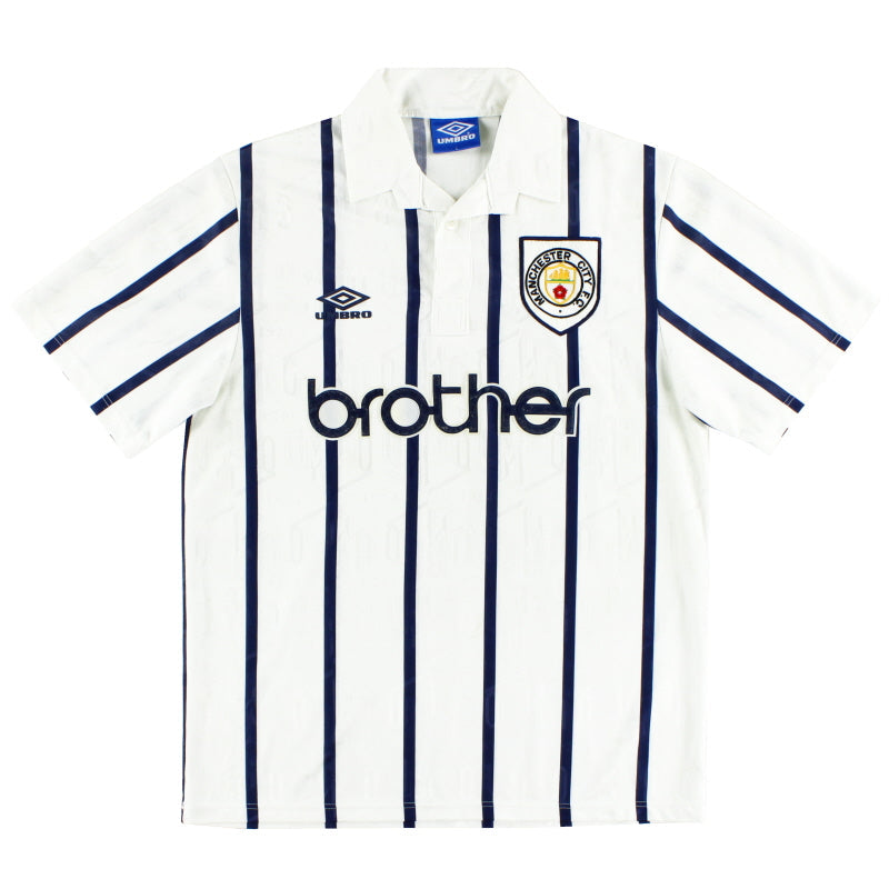 Camiseta Umbro Tercera del Manchester City 1993-95 L