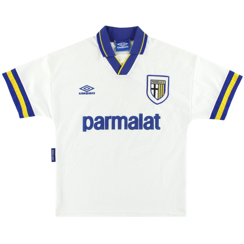 1993-95 Parma Umbro Camiseta Local Talla L