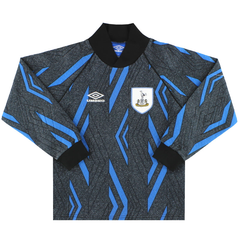 1993-95 Camiseta de portero del Tottenham Umbro Manga Larga Talla Grande para Niños