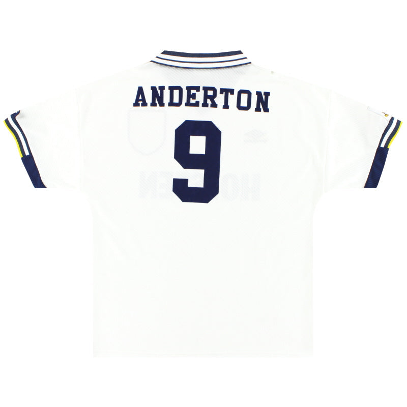 1993-95 Camiseta de local del Tottenham Umbro Anderton #9 L