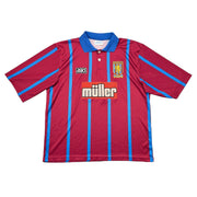 Camiseta de local del Aston Villa 1993/95 (XL) Asics