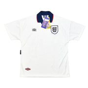 Camiseta de la primera equipación de Inglaterra 1993/95 *BNWT* (XL) Umbro