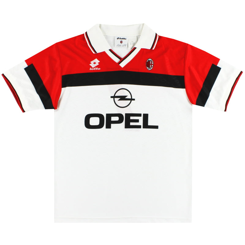 Camiseta de visitante Lotto AC Milan 1994-95 Talla XL