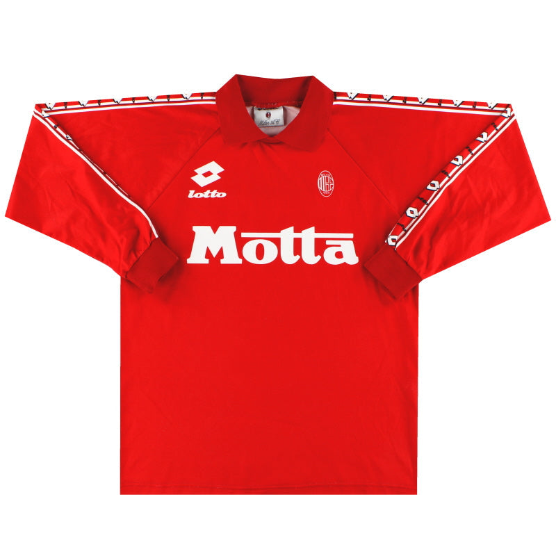 Camiseta de entrenamiento Lotto AC Milan 1994-95 L/S XL