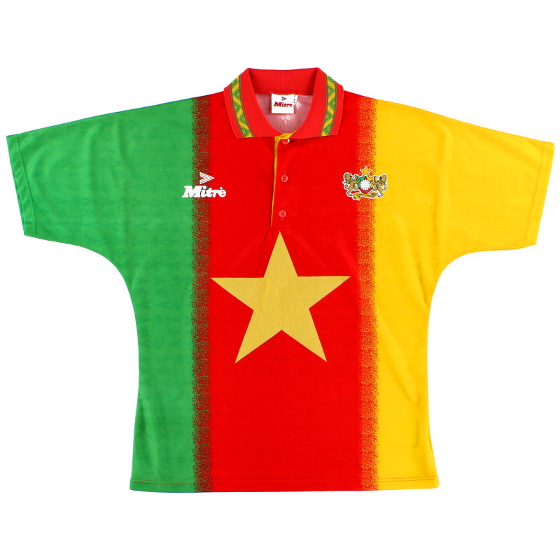 1994-95 Camerún Mitre Camiseta Local L