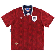 Camiseta Umbro Inglaterra Visitante 1994-95 Talla XL