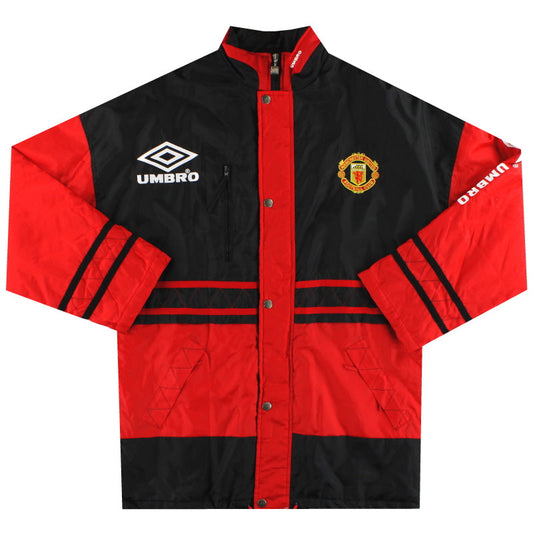 1994-95 Manchester United Umbro Bench Coat Y
