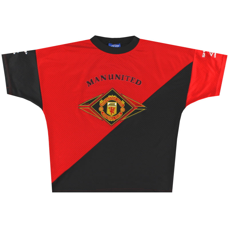 Camiseta de entrenamiento Umbro del Manchester United 1994-95, talla XL