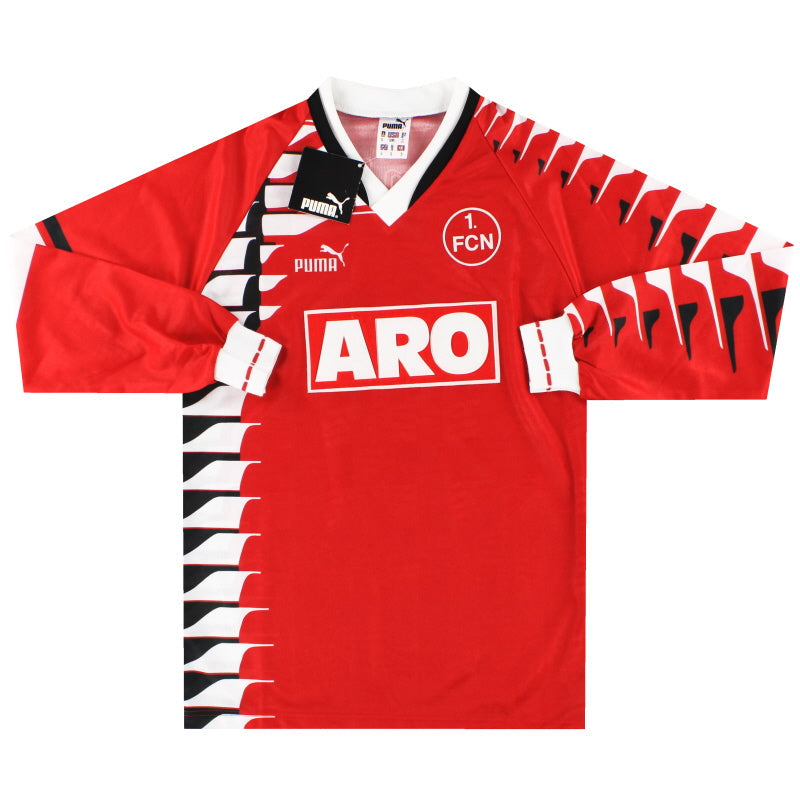 Camiseta de local Puma del Nurnberg 1994-95 *con etiquetas* Manga Larga
