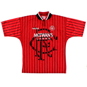 Camiseta de visitante adidas de los Rangers 1994-95 L