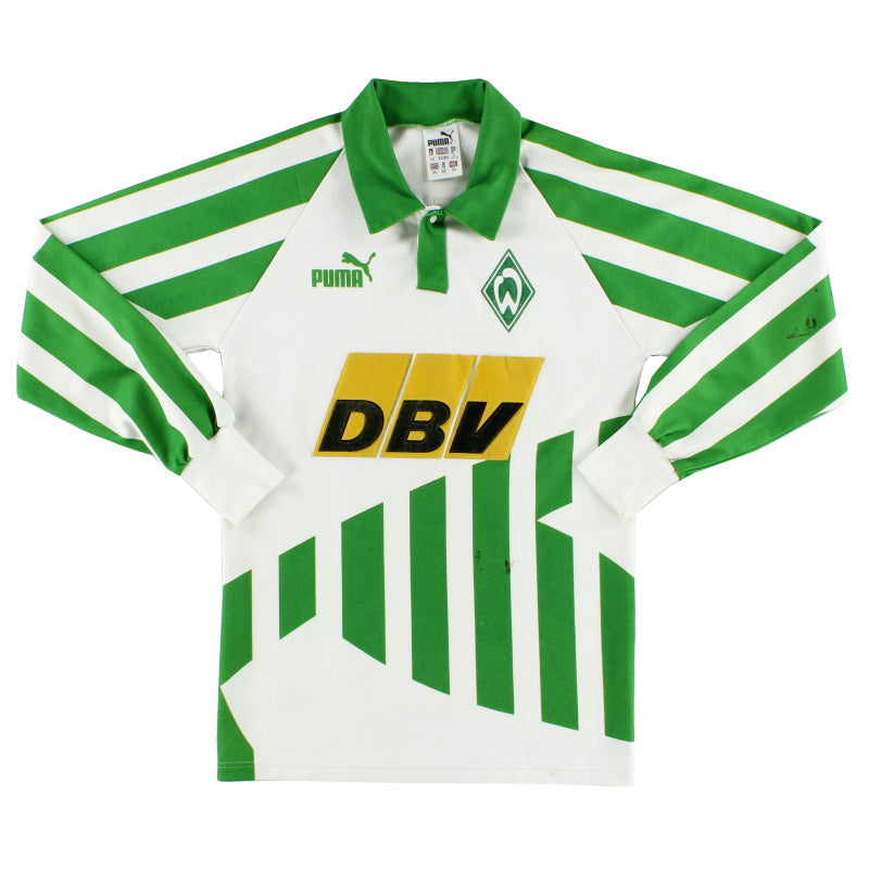 Camiseta local de manga larga Werder Bremen 1994-95 XS
