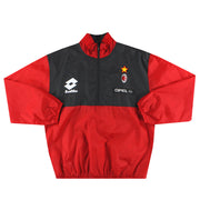 Chaqueta cortavientos Lotto de media cremallera AC Milan 1994-95 Talla XL