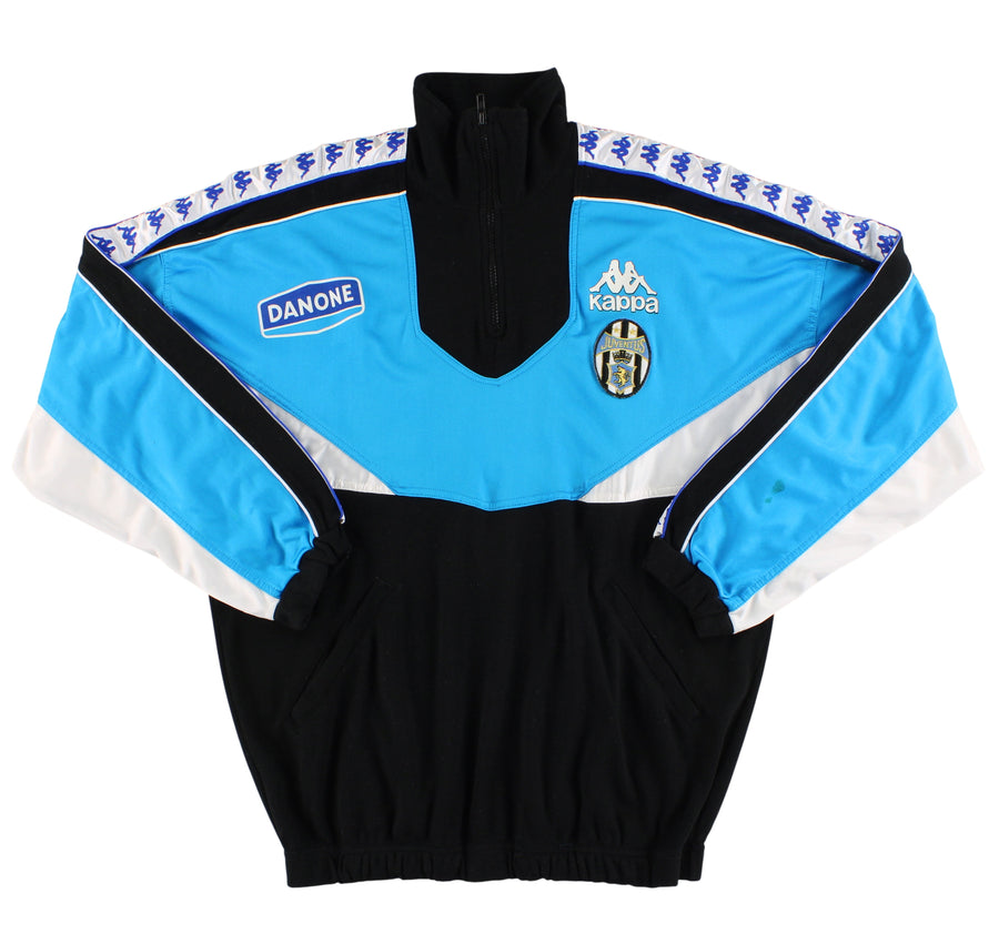 1994-95 Juventus Kappa 1/2 Zip Track Jacket XL