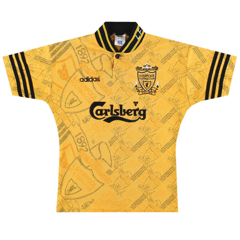 1994-96 Camiseta de la Tercera Equipación del Liverpool adidas Y