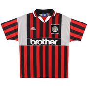 Camiseta Umbro Visitante Manchester City 1994-96 XL